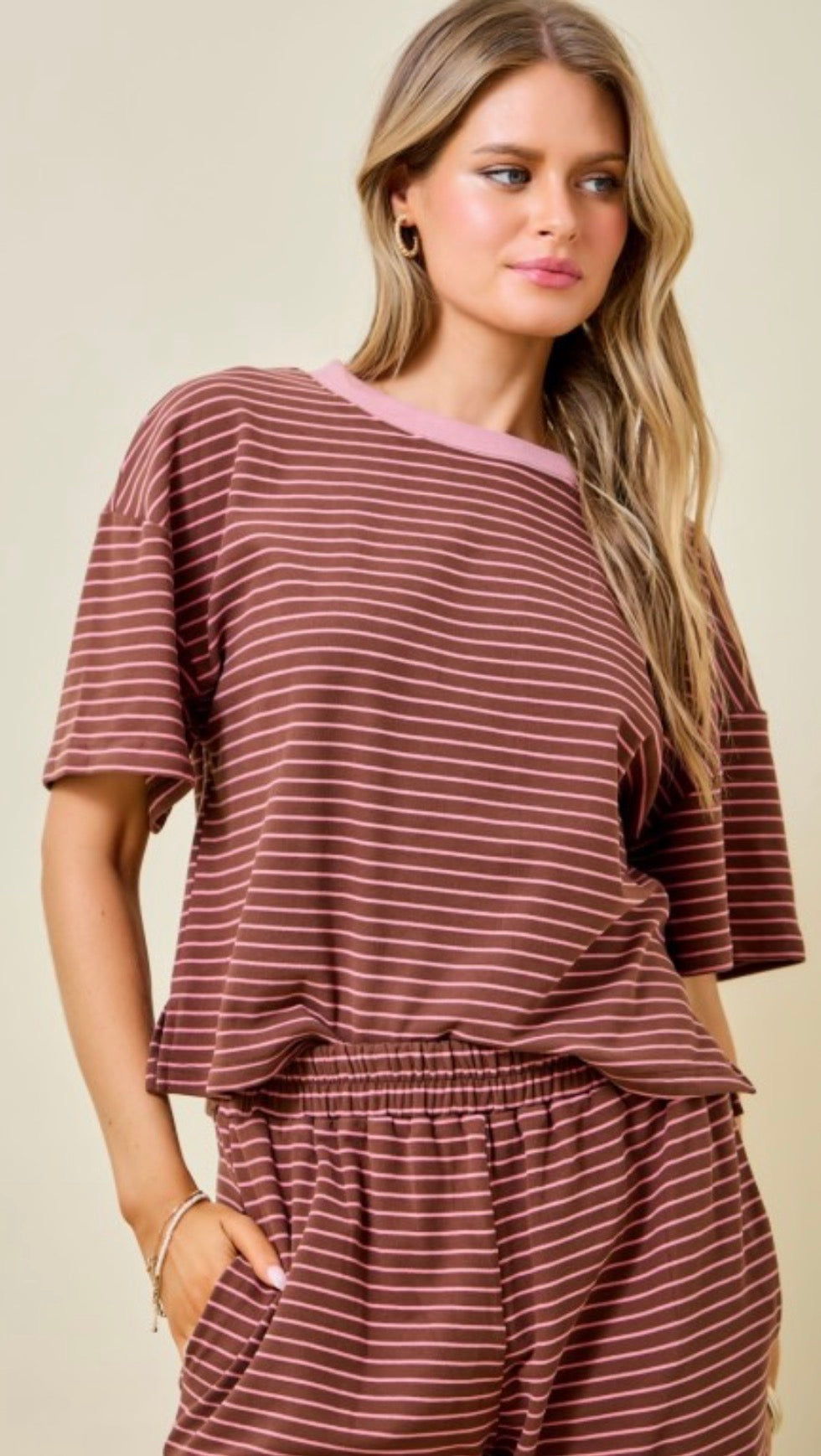 The Day Off Stripped Tee