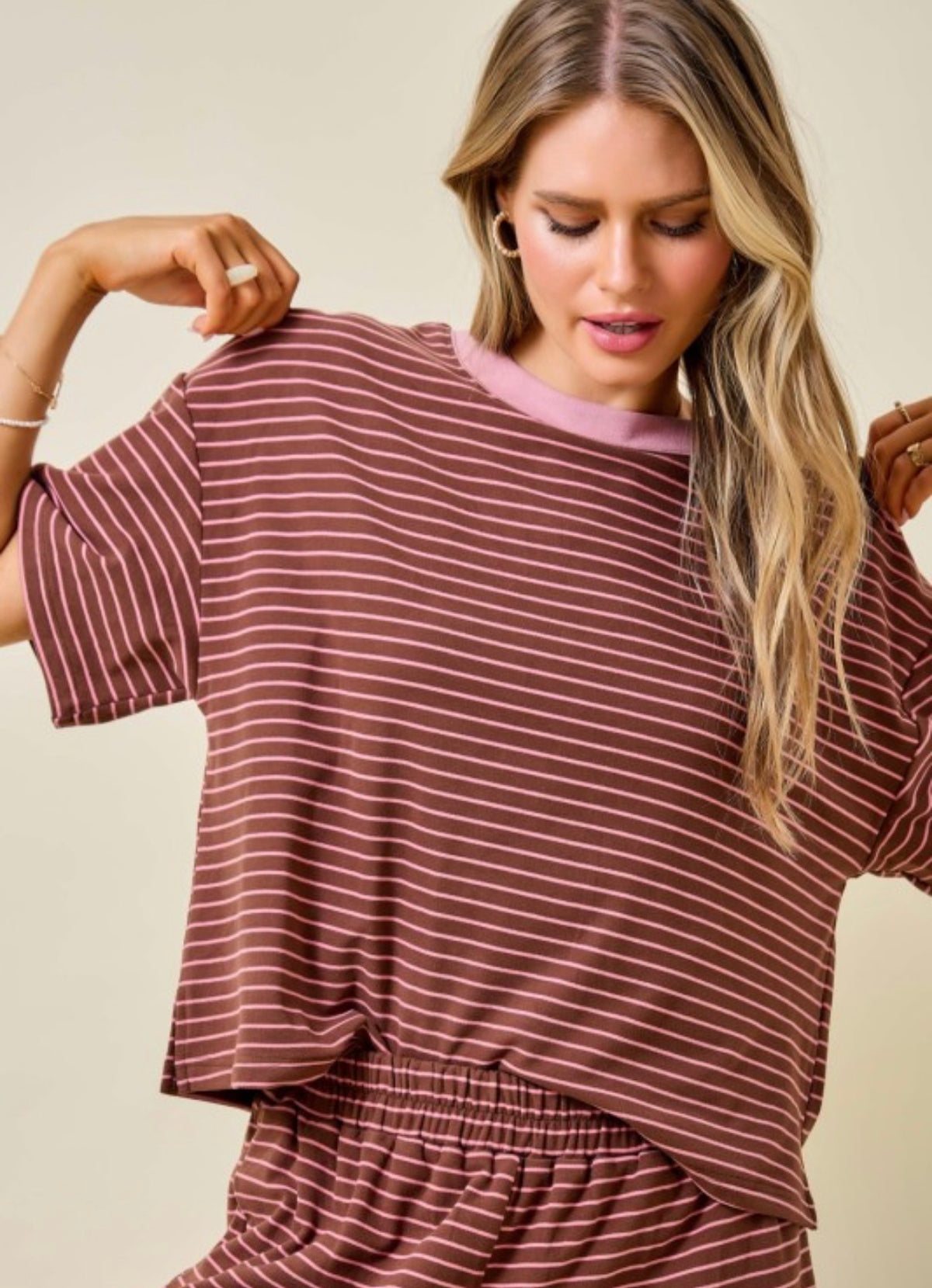 The Day Off Stripped Tee